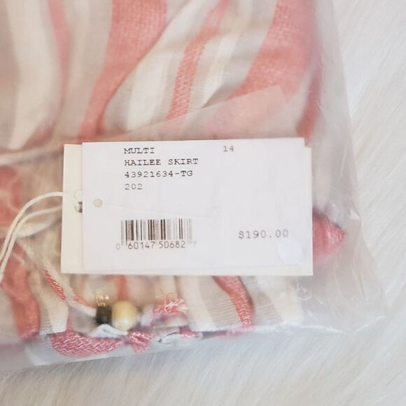 Kivari Hailee Maxi Skirt Hailee Stripe Size 14 NWT - Picture 10 of 10